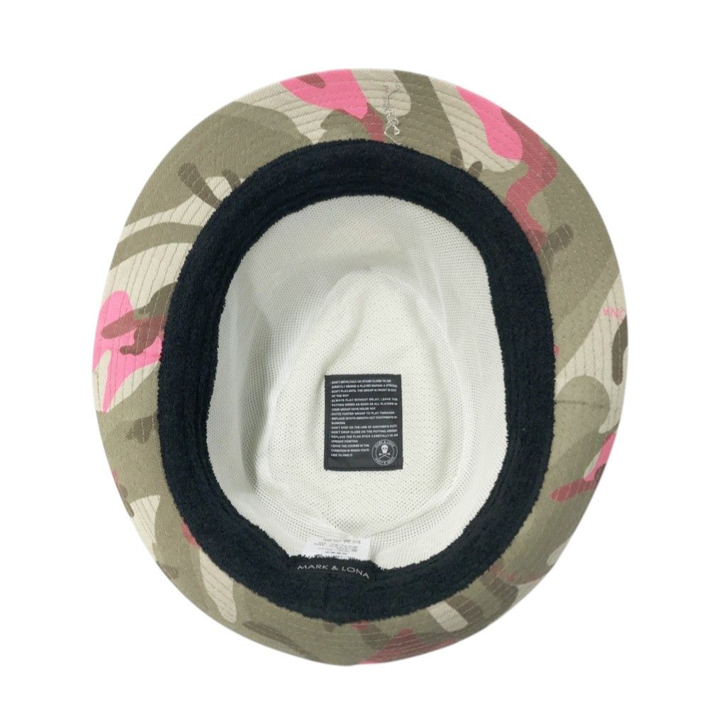 MARK&LONA マークアンドロナ ハット カモフラ柄 カーキ系 M(56～60cm