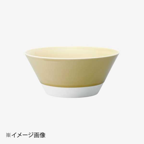 【新品】西海陶器 essence of life es bowl 黄磁釉〈L〉 (1個入)