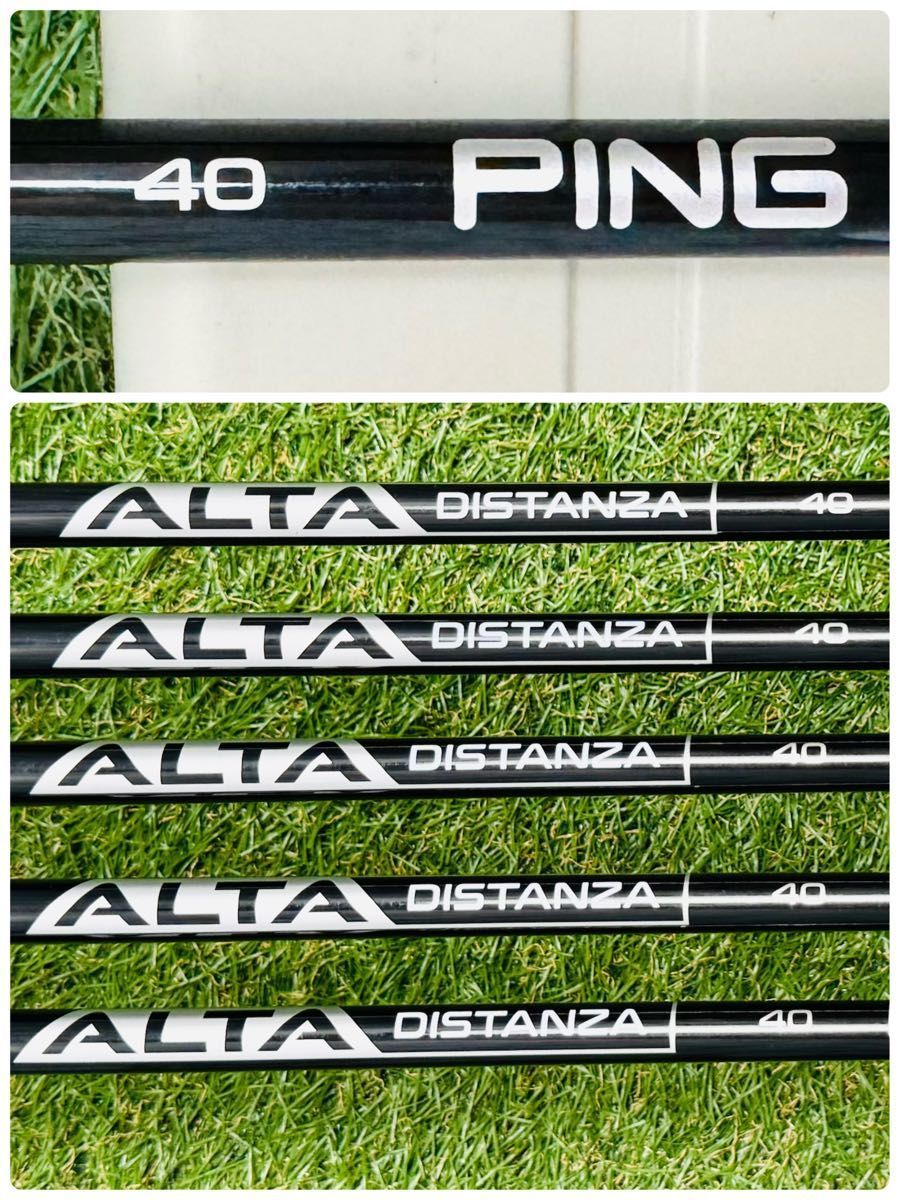 良品】初心者推奨 ピン G710 オレンジドット メンズアイアン