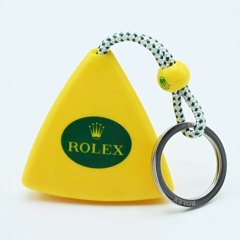 ROLEX ロレックス ピラミッド型 ロゴ プラスチック キーホルダー  
