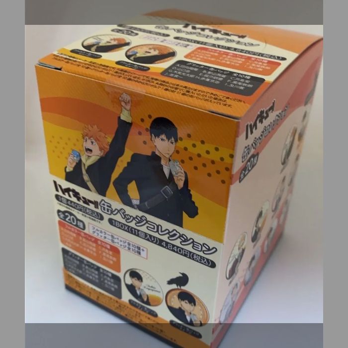3BOXセット 新品 未開封 BOX ハイキュー!! 缶バッジコレクション 