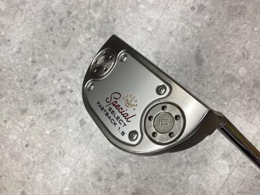  タイトリスト SCOTTY CAMERON Special select FASTBACK 1.5 34インチ パター PT スチール (フレックスその他) メンズ 男性用 右利き 右用 Cランク ゴルフクラブ
