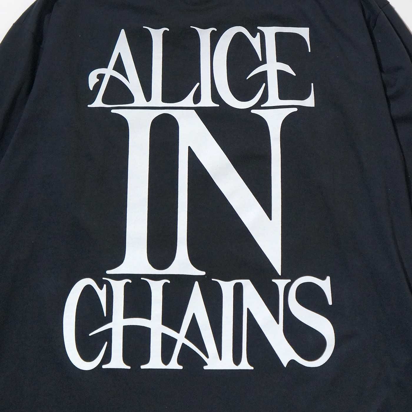 新品 公式 アリス・イン・チェインズ Tシャツ Alice in Chains 長袖