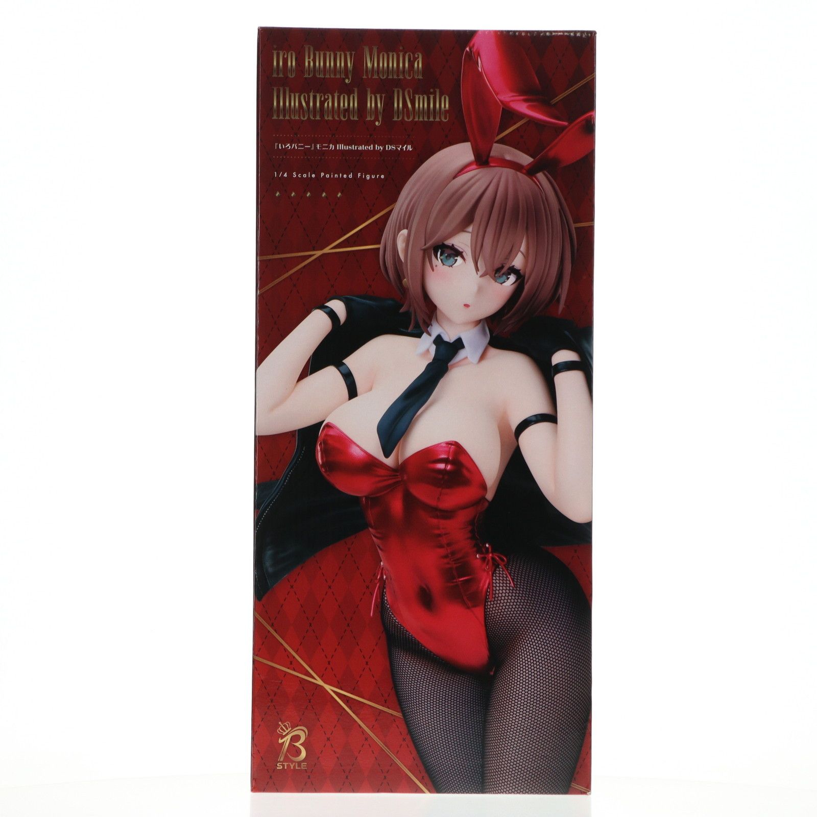 B-style いろバニー モニカ DSマイル フィギュア フリーイング未開封 Amazon | B-style 『いろバニー』モニカ llustrated by DSマイル