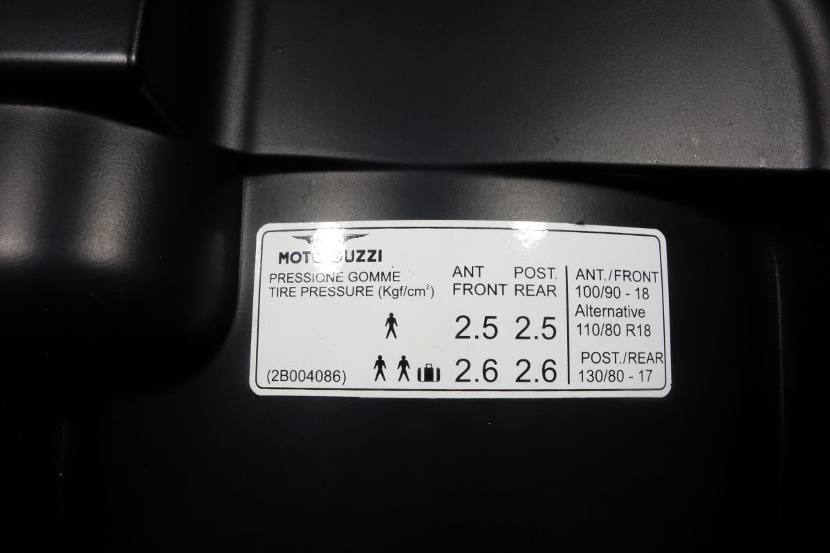 モトグッチ V7 リアフェンダー テールランプ ナンバープレートホルダー カーボン調 純正 MOTO GUZZI R20251007 BRIGHTFACE_UK