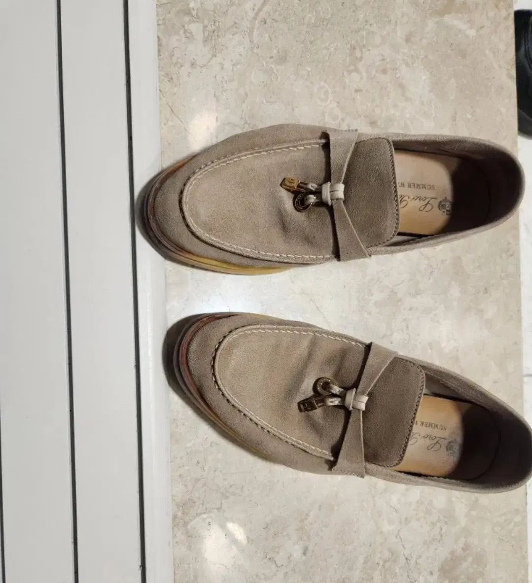 Loro Piana ロロ ピアーナ サマーウォーク スエード ローファー