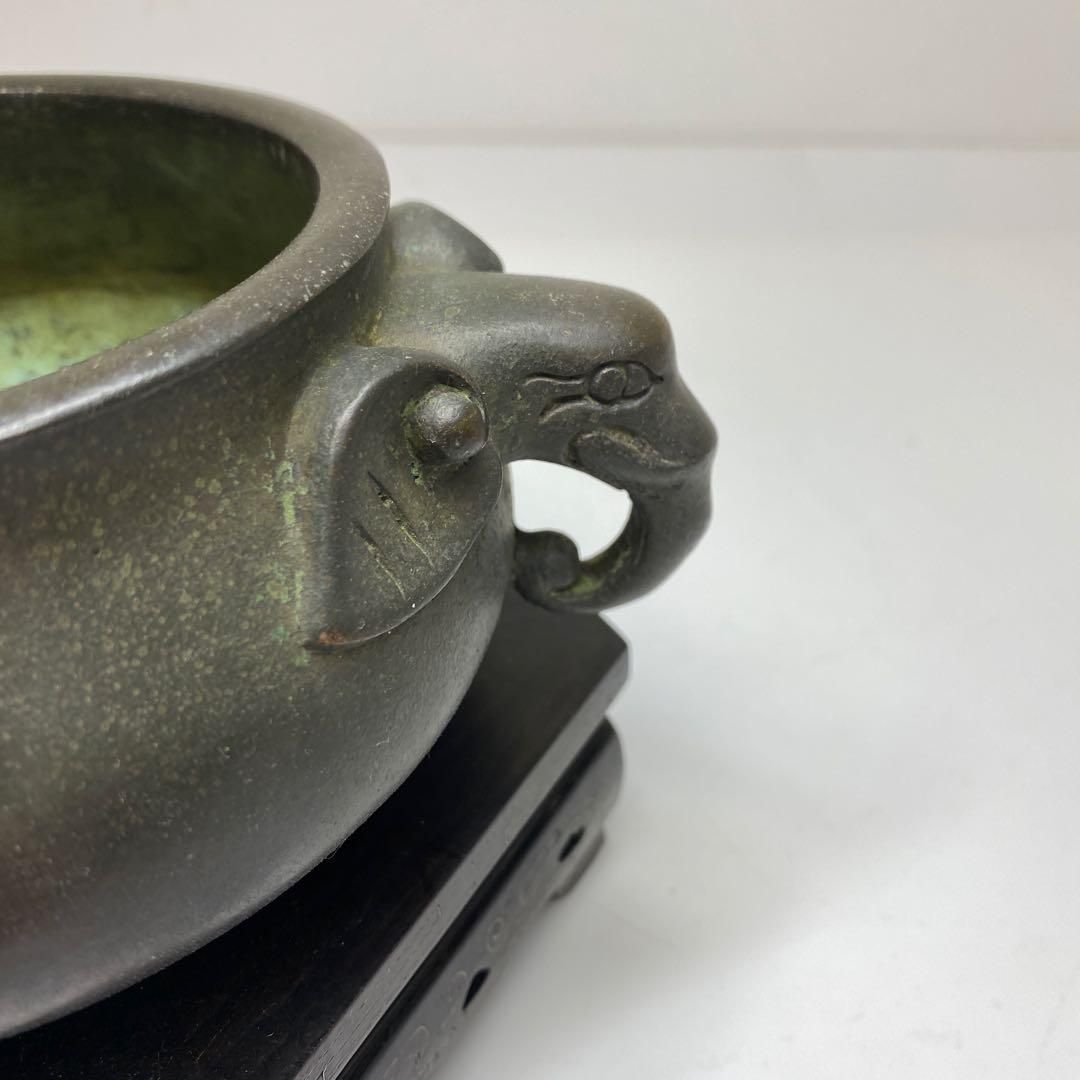 中国古玩 大明宣徳年表 銅香炉 2056g トコヒ 東さ6-1208☆2F - メルカリ