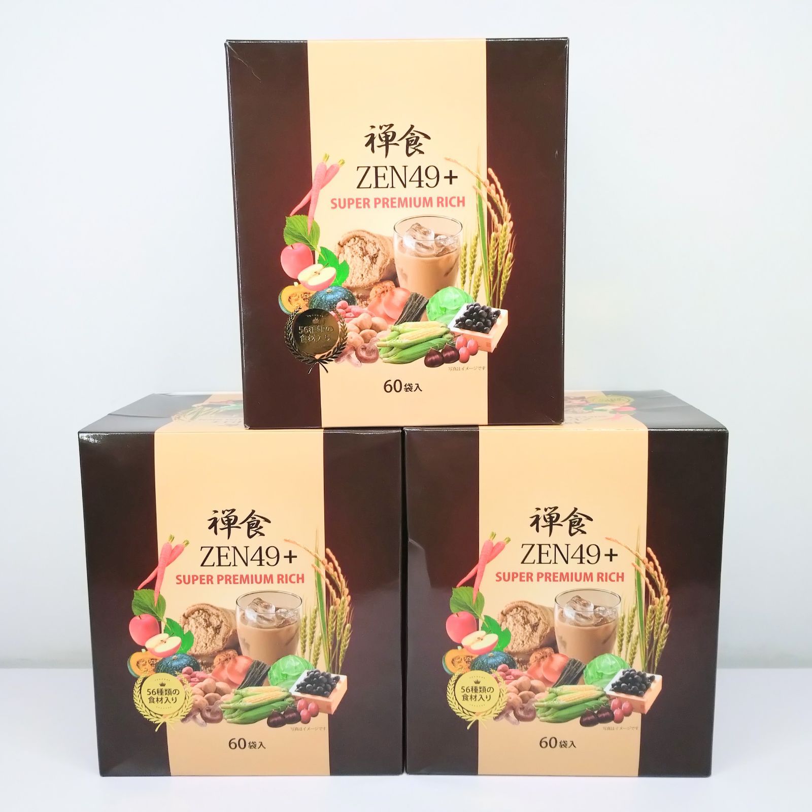 禅食 ZEN49 スーパー リッチ 60袋入 3箱セット
