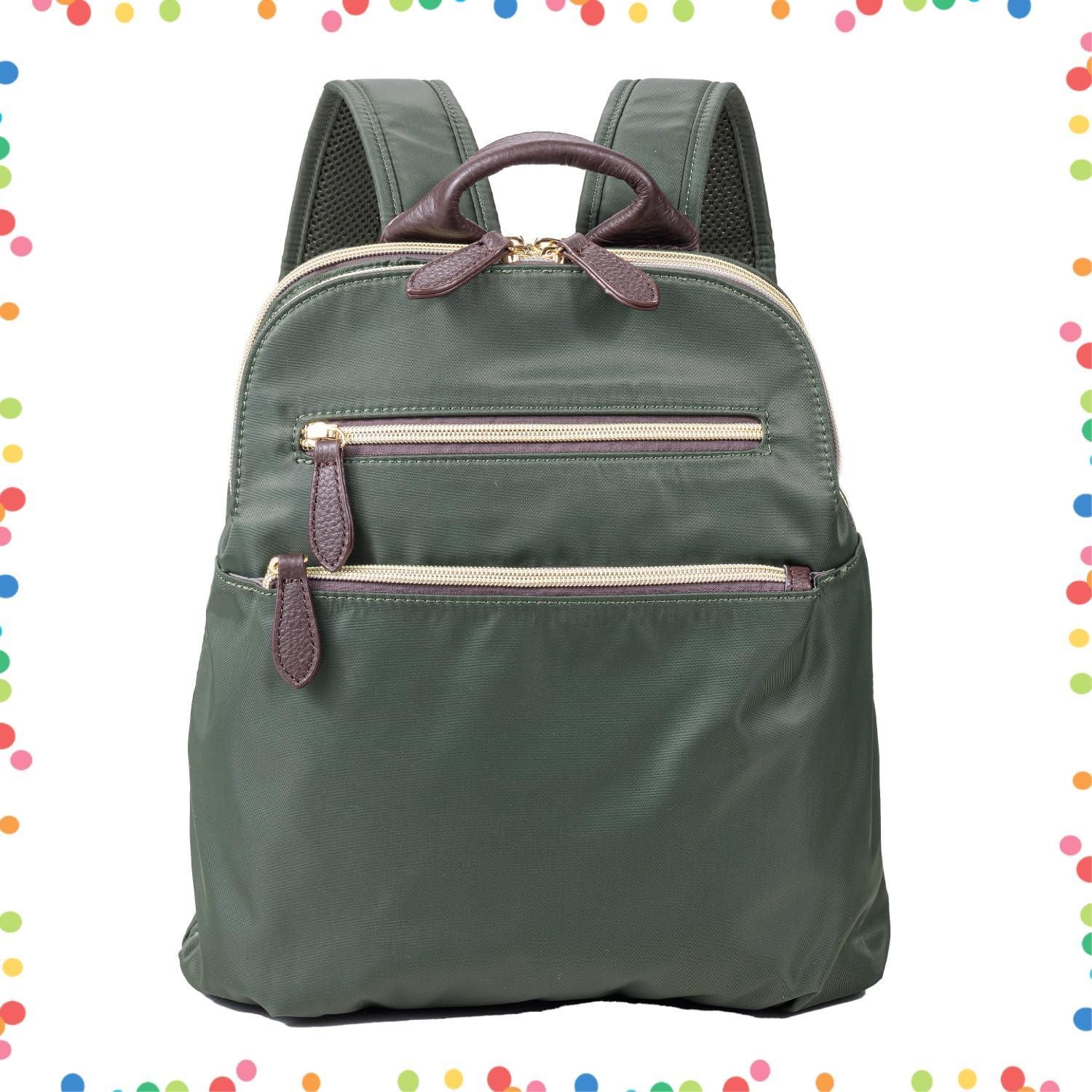 【人気商品】レディースリュック マザー リュック 通勤 リュックサック レザー 軽量 2way 牛革 撥水 本革 シンプル バッグ ナイロンリュック レディース QUAY 母の日 敬老の日 [イマイバッグ] 99