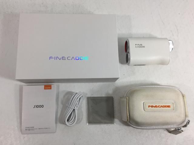 返品OK 【中古ゴルフ用品】FINE CADDIE レーザー距離計 ファイン