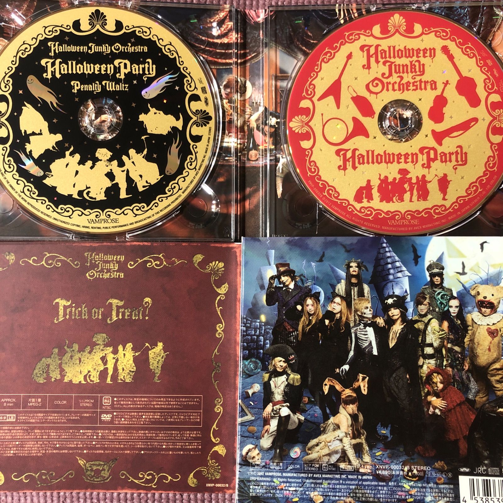 アルバム飾り　ハロウィン　オーダー受付中(^^)v ハロウィンの飾り付け終わったぁ🐦‍⬛💕 六日間の大作だ