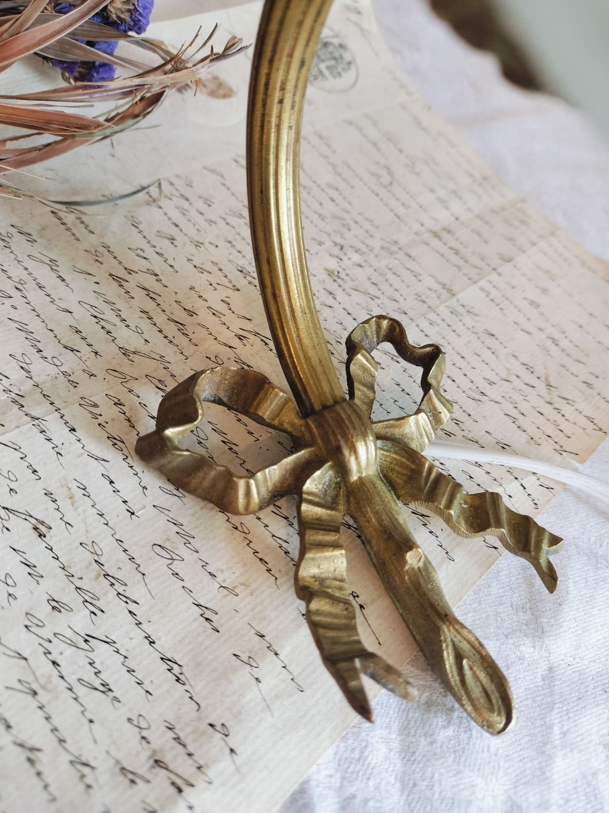 ガラスシェード付き ブラケット