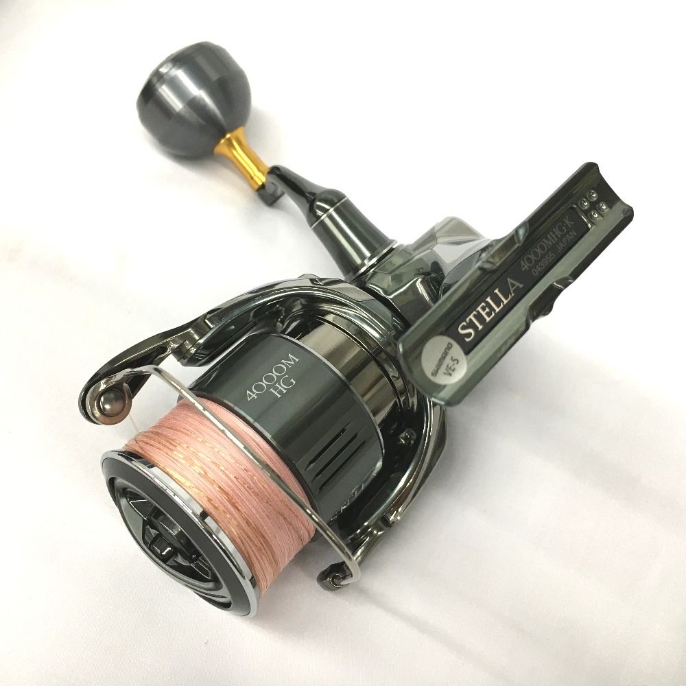 SHIMANO - △△SHIMANO シマノ スピニングリール 22ステラ 4000MHG-K 夢屋ノブ 043955 △△SHIMANO シマノ スピニングリール 22ステラ 4000MHG-K 夢屋