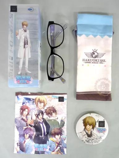 OWNDAYS × 薄桜鬼SSL PCメガネ バッジ付（風間千景） OWNDAYS × 薄桜鬼SSL PCメガネ バッジ付（風間千景）の通販 by 歌花's