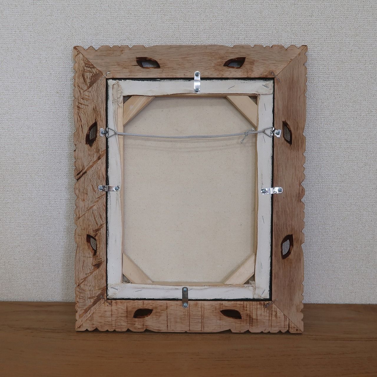 プルメリアの絵 ピンク 42X52 絵画 花の絵 リゾート ハワイアン