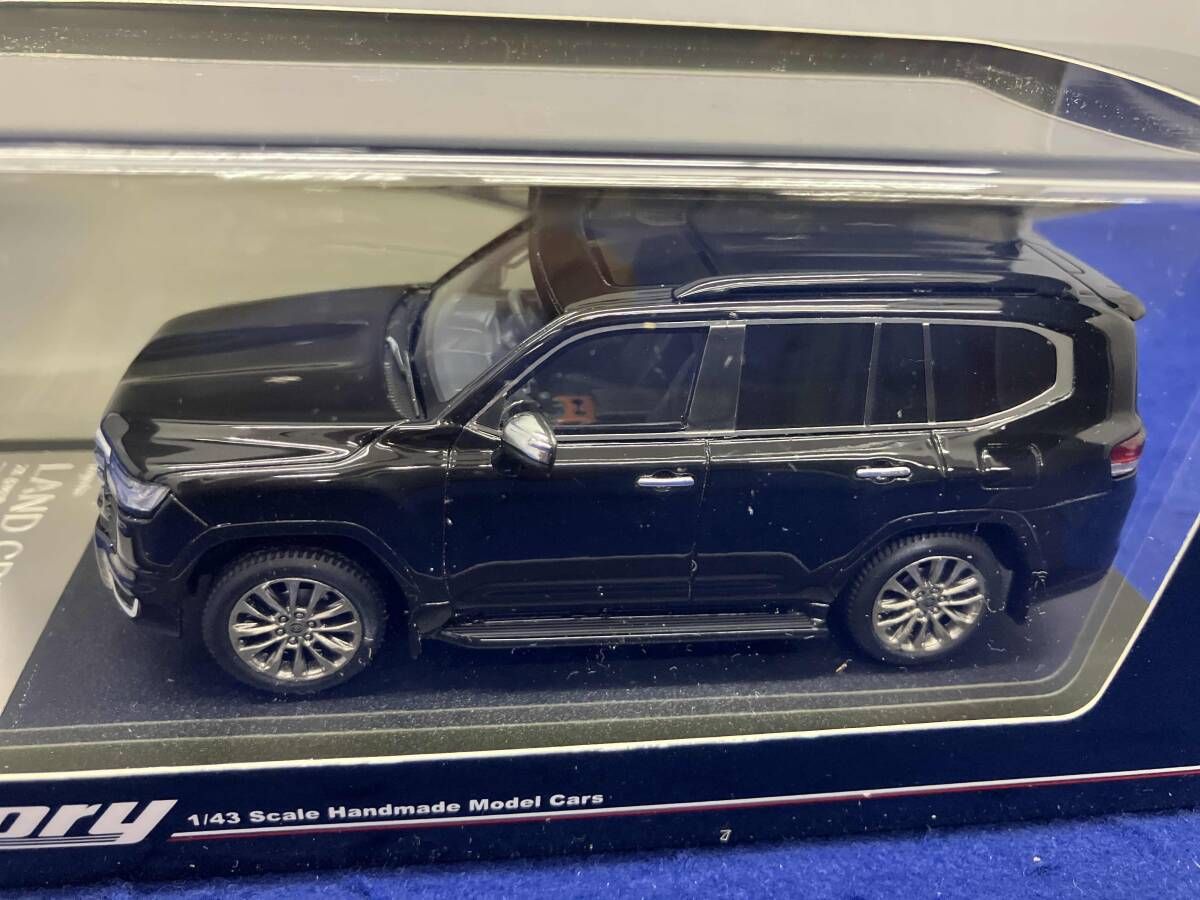 売り切れ インタｰアライド 1/43 Toyota LAND CRUISER ZX (2021) ブラック