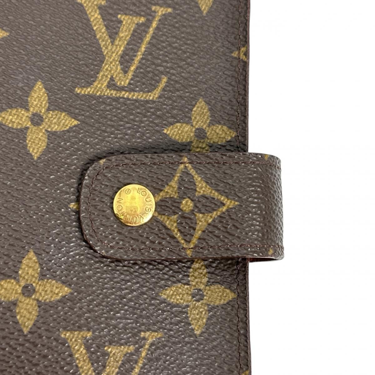 ルイヴィトン R20105 モノグラム システム手帳カバー アジェンダMM