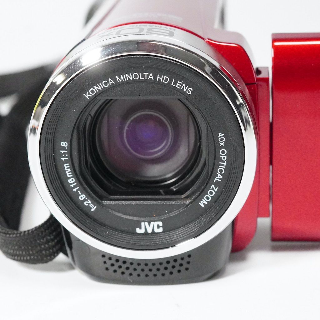 JVC Victor Everio GZ-HM133-R レッド 元箱 動作OK 返金保証