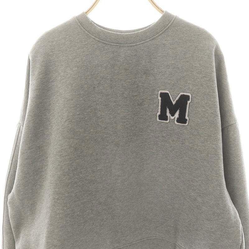 MilaOwen（ミラ オーウェン） サガラ刺繍デザインビッグトレーナー