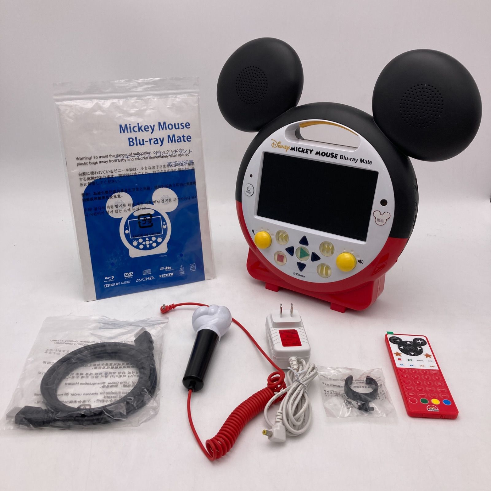 DWEミッキーメイト ブルーレイプレイヤーDWEDisneyワールドファミリー