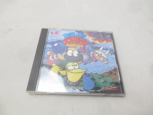 ゲーム NEC PCエンジン ソフト ミズバク 大冒険 取扱説明書付き