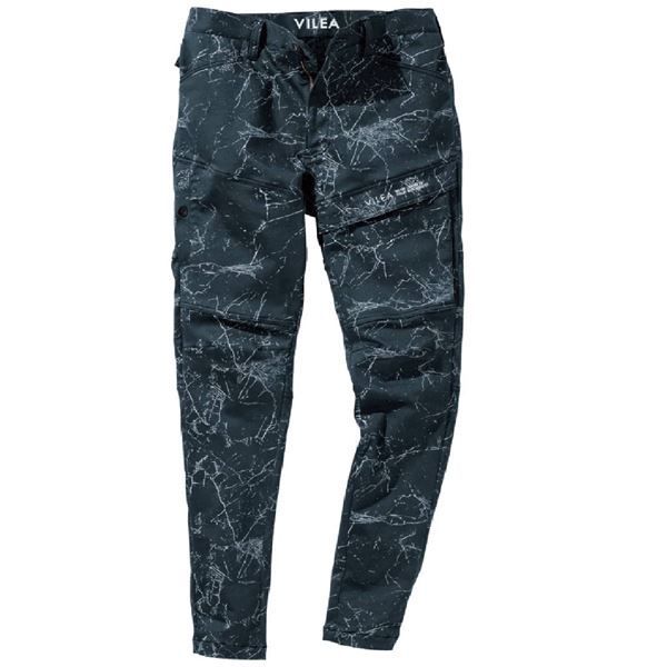 村上被服 HOOH ストレッチカーゴパンツ 3804 マーブル LL 90