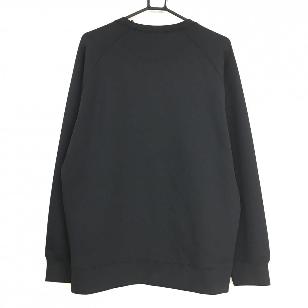 超美品】ブリーフィング トレーナー 黒×白 ダンボールニット調 サイド