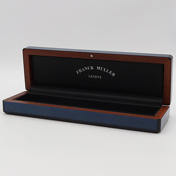 良品 フランクミュラー 空箱/BOX 腕時計用 ダークブルーカラー