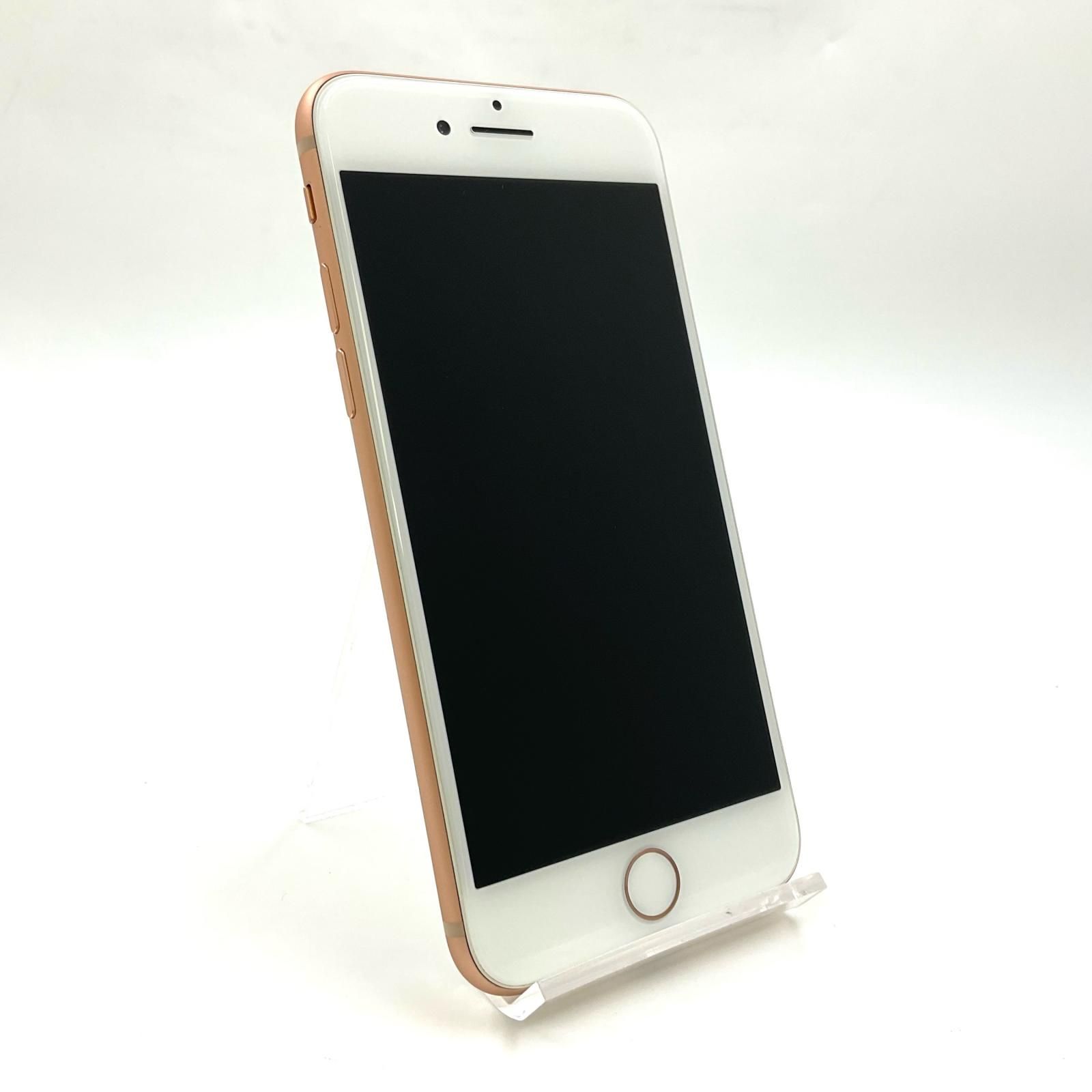 iPhone 8 64GB ゴールド Softbank SIMフリー 白ロム 美品 動作確認済