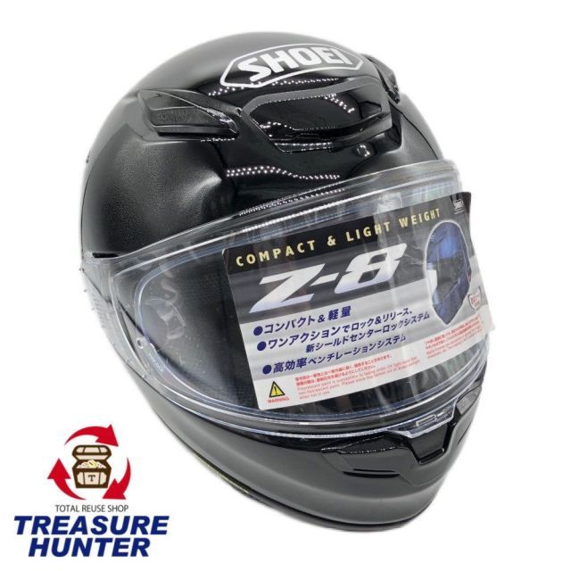 いいスタイル 未使用保管品】SHOEI Z-8 フルフェイスヘルメット ブラック L チーク