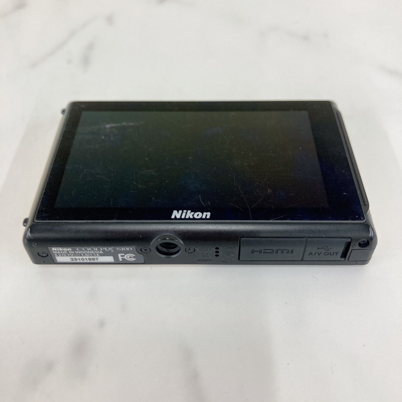 【完動品 美品】Nikon COOLPIX S100 コンデジ デジカメ Nikon COOLPIX S100 デジタルカメラ1個マ041 Nikon COOLPIX S100 Red