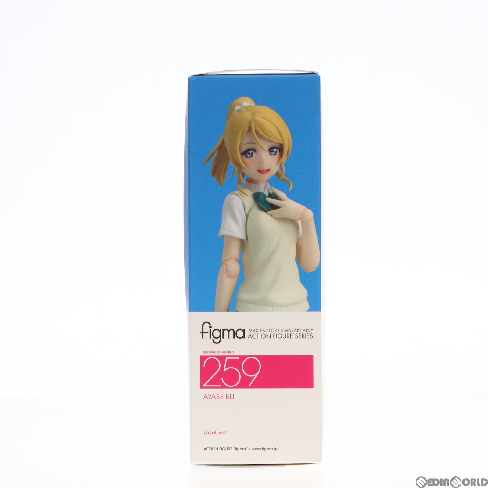 Max Factory - GOODSMILE ONLINE SHOP限定特典付属 figma(フィグマ)259 絢瀬絵里(あやせえり) ラブライブ! 完成品 可動フィギュア マックスファクトリー figma 絢瀬絵里