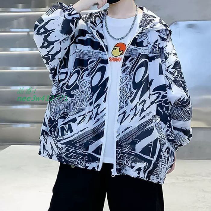 小学生 男の子 ウインドブレーカー 春夏 アウター ジャンパー キッズ ストリート 韓国 ファッション ヒップホップ 通学 ダンス 子ども ジュニア 子供服 nee3w412771