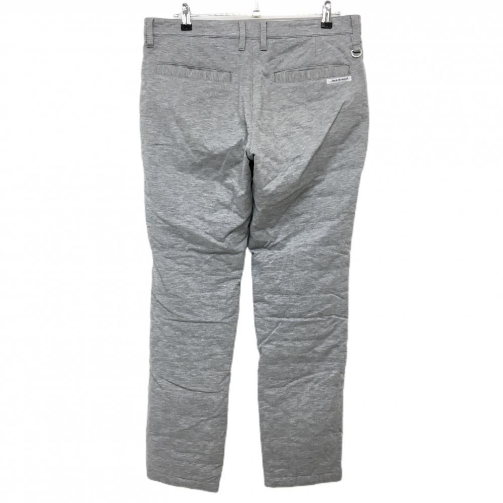 ジャックバニー 中綿パンツ 杢グレー キルティング メンズ 6 XL ゴルフウェア Jack Bunny