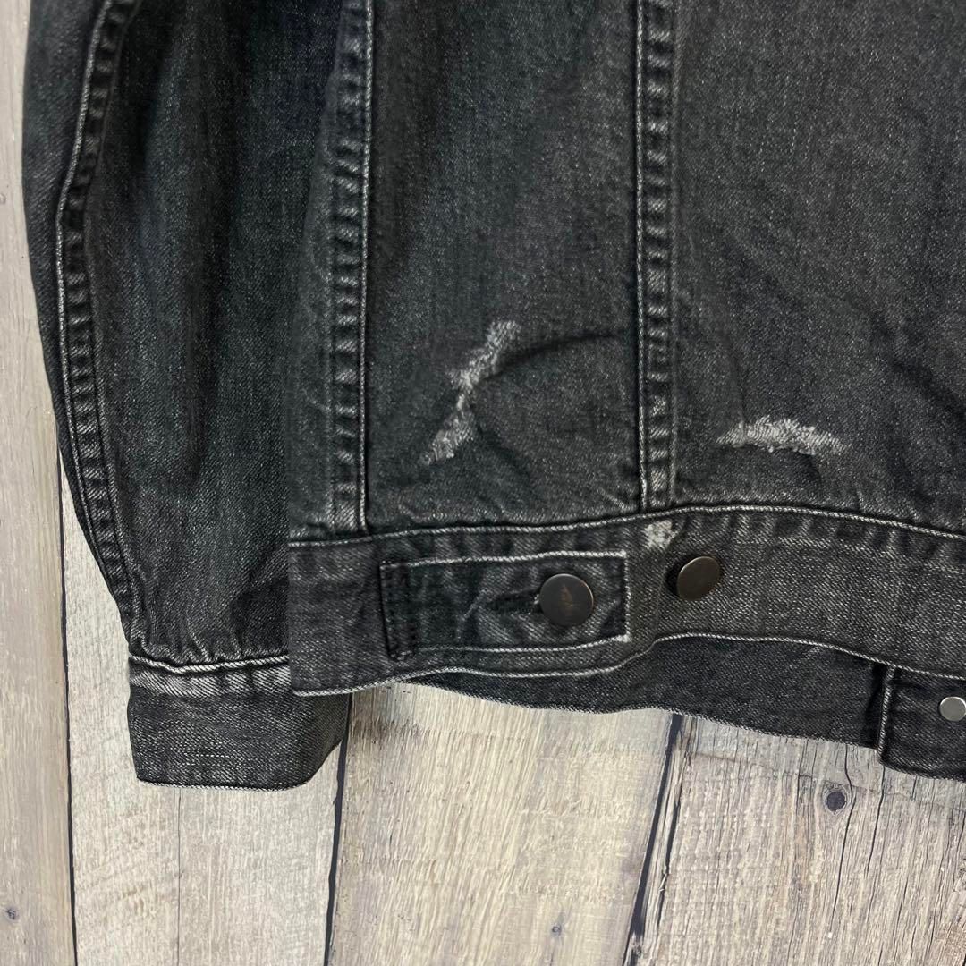 RHC RON HERMAN ロンハーマン ブラック デニム ジャケット S - メルカリ
