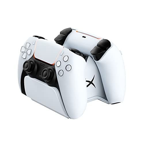 Style PS5対応_Color ホワイト 最新モデル PS5対応 ハイパーエックス HyperX ChargePlay Duo DualSense ワイヤレスコントローラー用充電ステーション 2 51P68AA ホワイト
