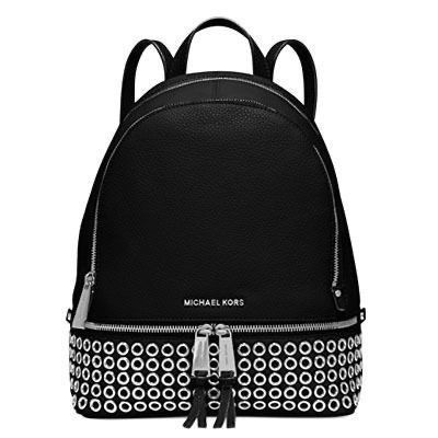 cL96 MICHAEL KORS スタッズレザーバッグパック リュック 本革
