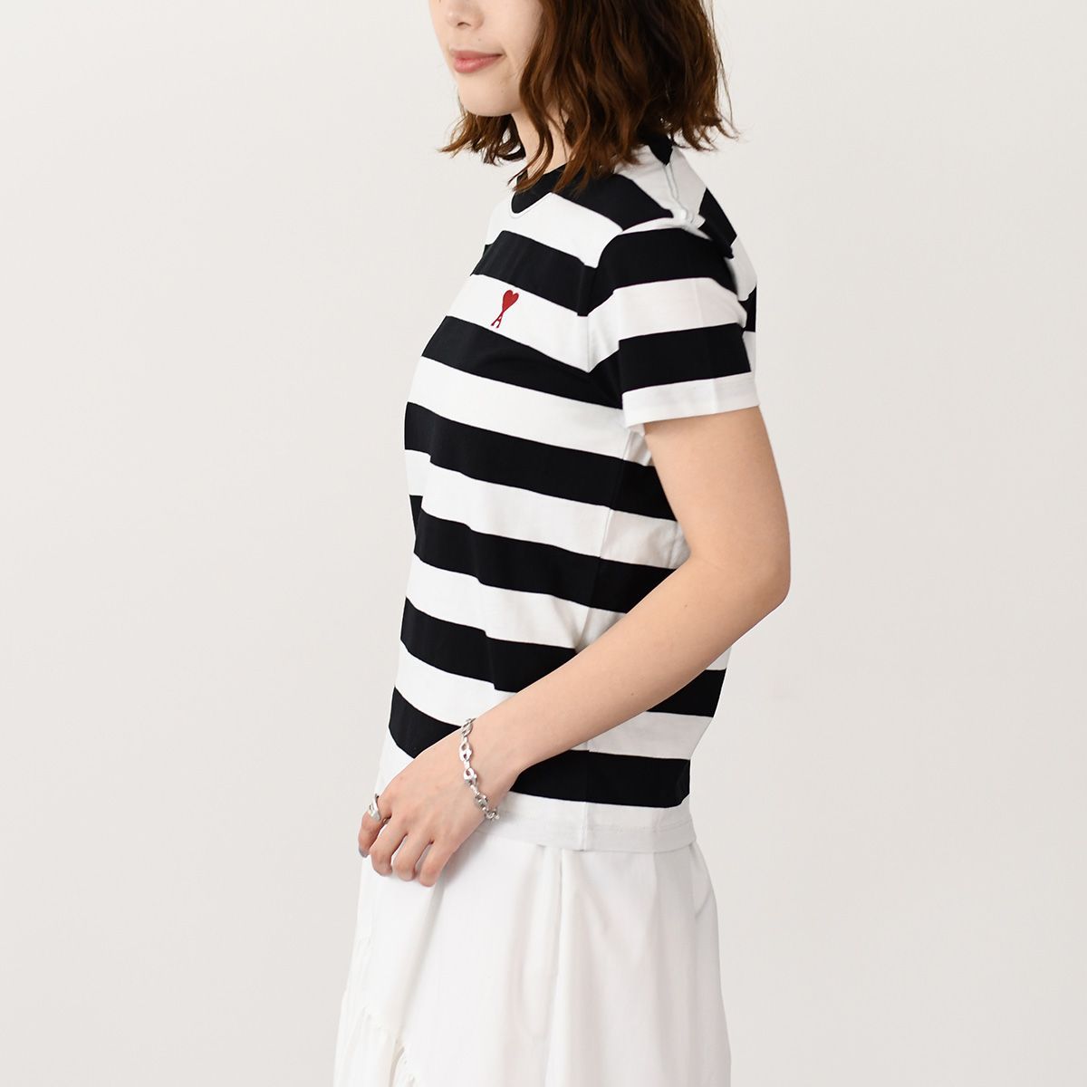 AMI ALEXANDRE MATTIUSSI AMI PARIS アミ パリス トップス Tシャツ 