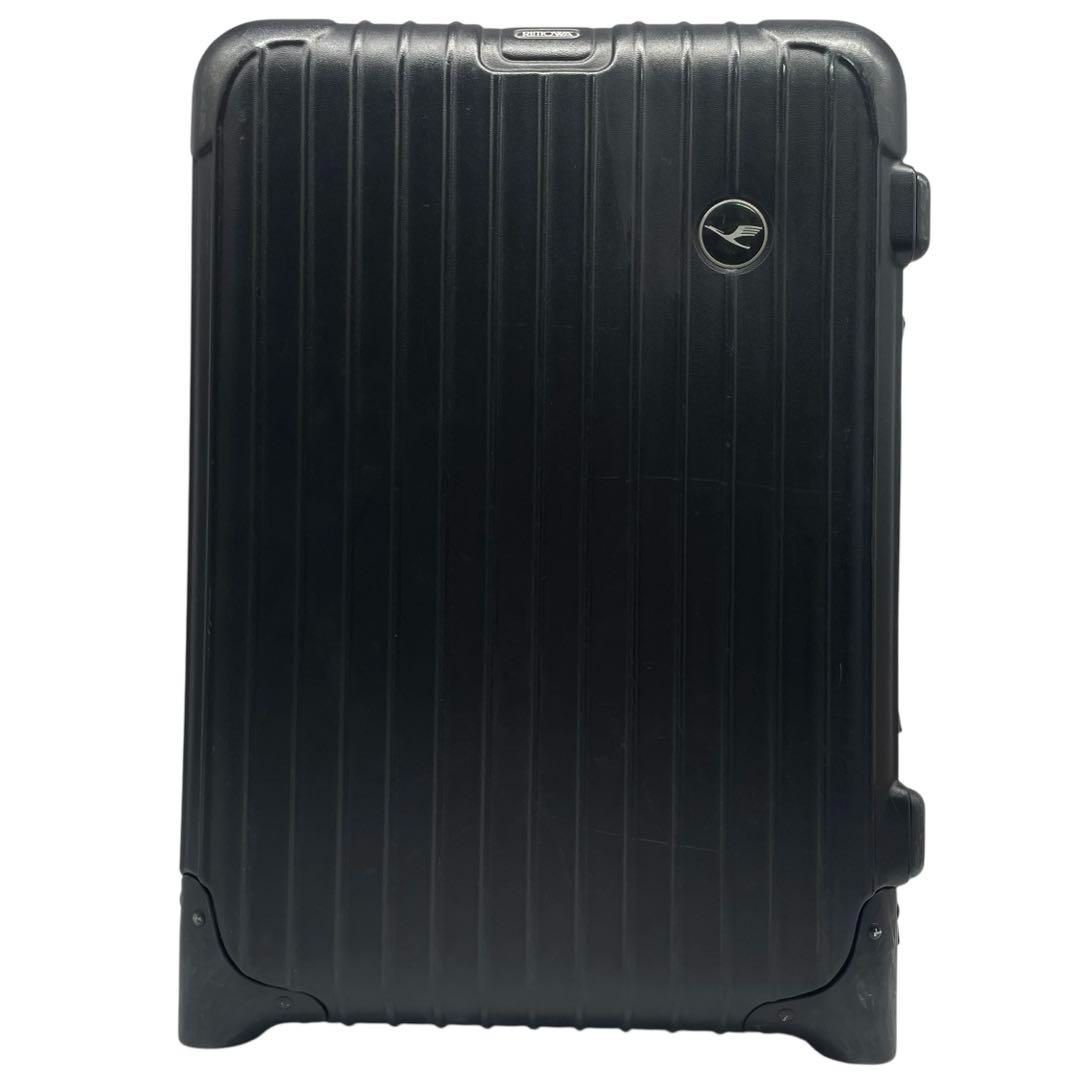 RIMOWA リモワ Lufthansa ルフトハンザ コラボ キャリーケース 2輪 トラベル ロゴ マット 黒