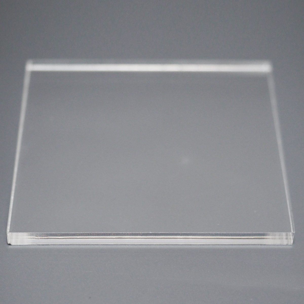 透明 アクリル 5mm厚 正方形 8cm 4個セット - メルカリ