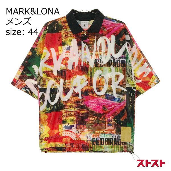 MARK&LONA マークアンドロナ 2023年モデル/15周年 半袖ポロシャツ MARK&LONA マークアンドロナ 2023年モデル/15周年 半袖