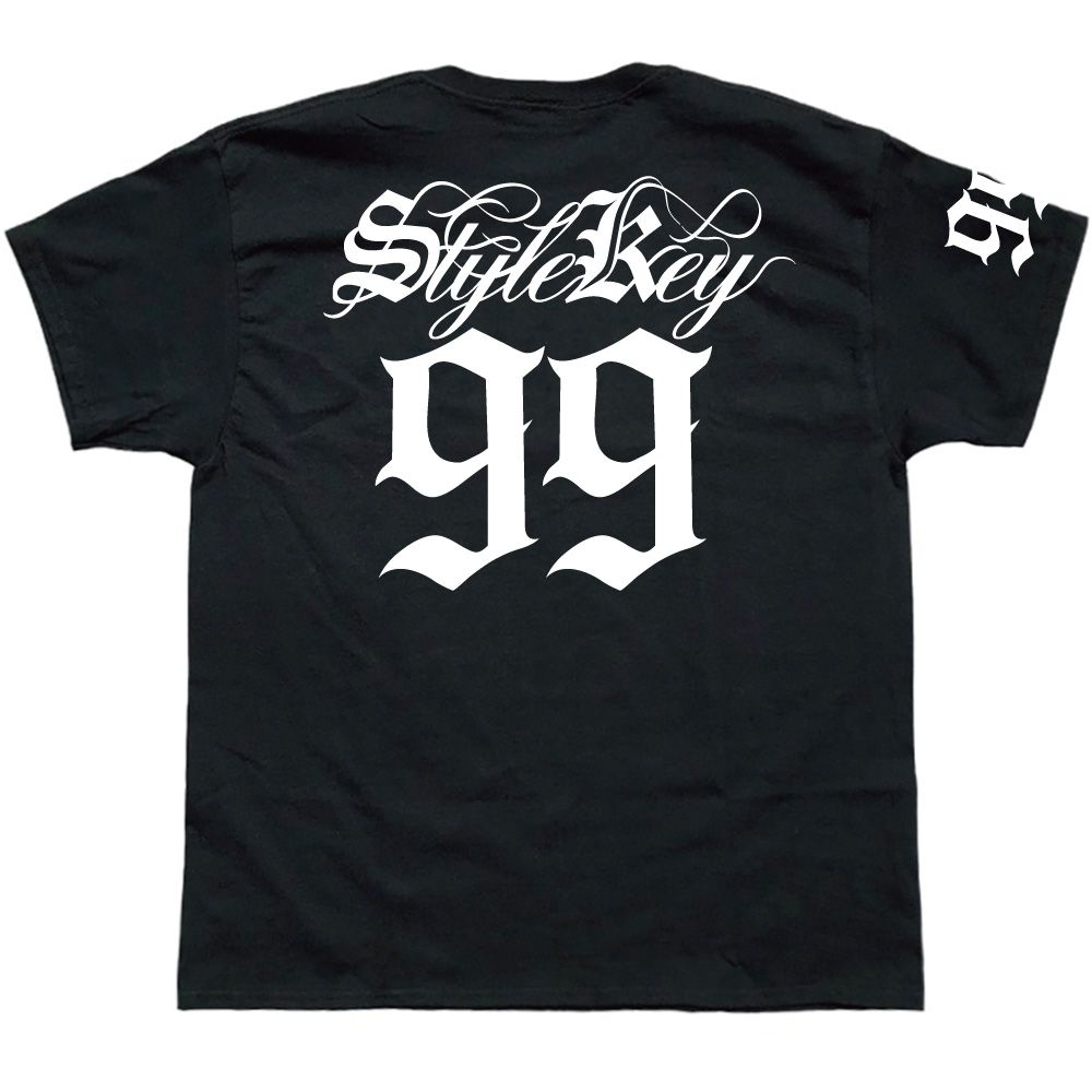 STYLEKEY CLASSIC LABEL スタイルキー クラシック・レーベル 半袖Tシャツ OLD SCRIPT S/S TEE(SK99CL-SS27) ストリート系 B系 HIPHOP ロゴ 大きいサイズ