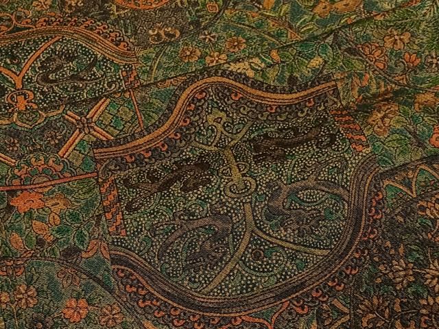 平和屋着物□上質な小紋 草花文 正絹 逸品 DAAS9448ma