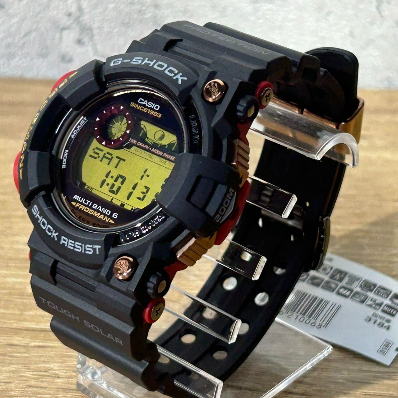 G-SHOCK フロッグマン 35th Anniversary GWF-1035F-1JR マグマ