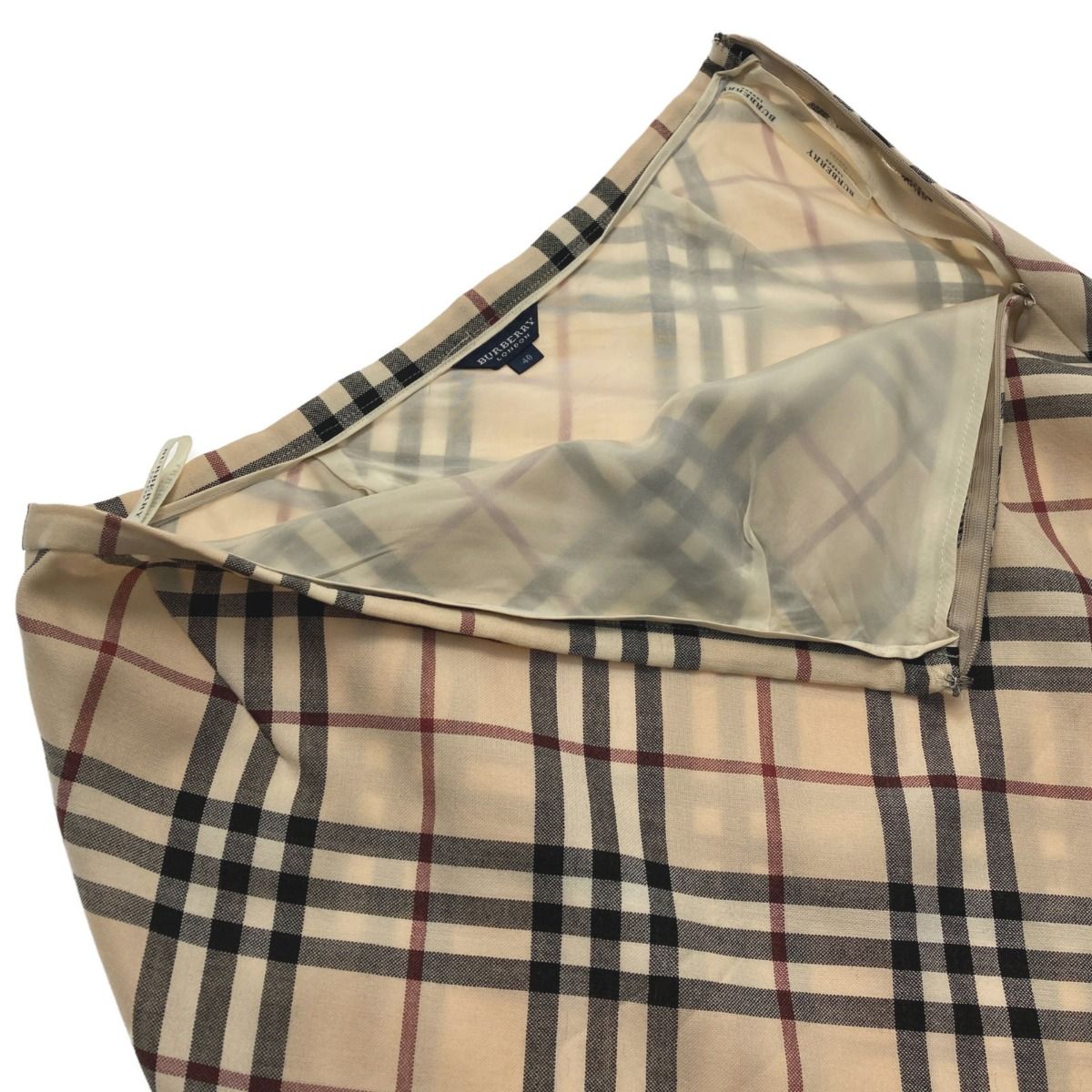 バーバリー　スカート BURBERRY LONDON バーバリーロンドン ロングスカート サイズ 40