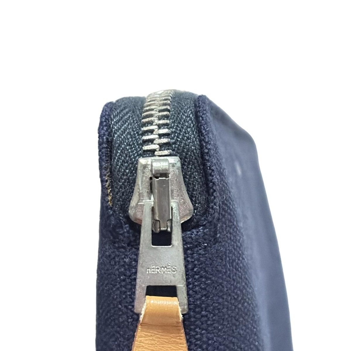 HERMES(エルメス) 長財布 ドーヴィルパースGM キャバン ラウンド  