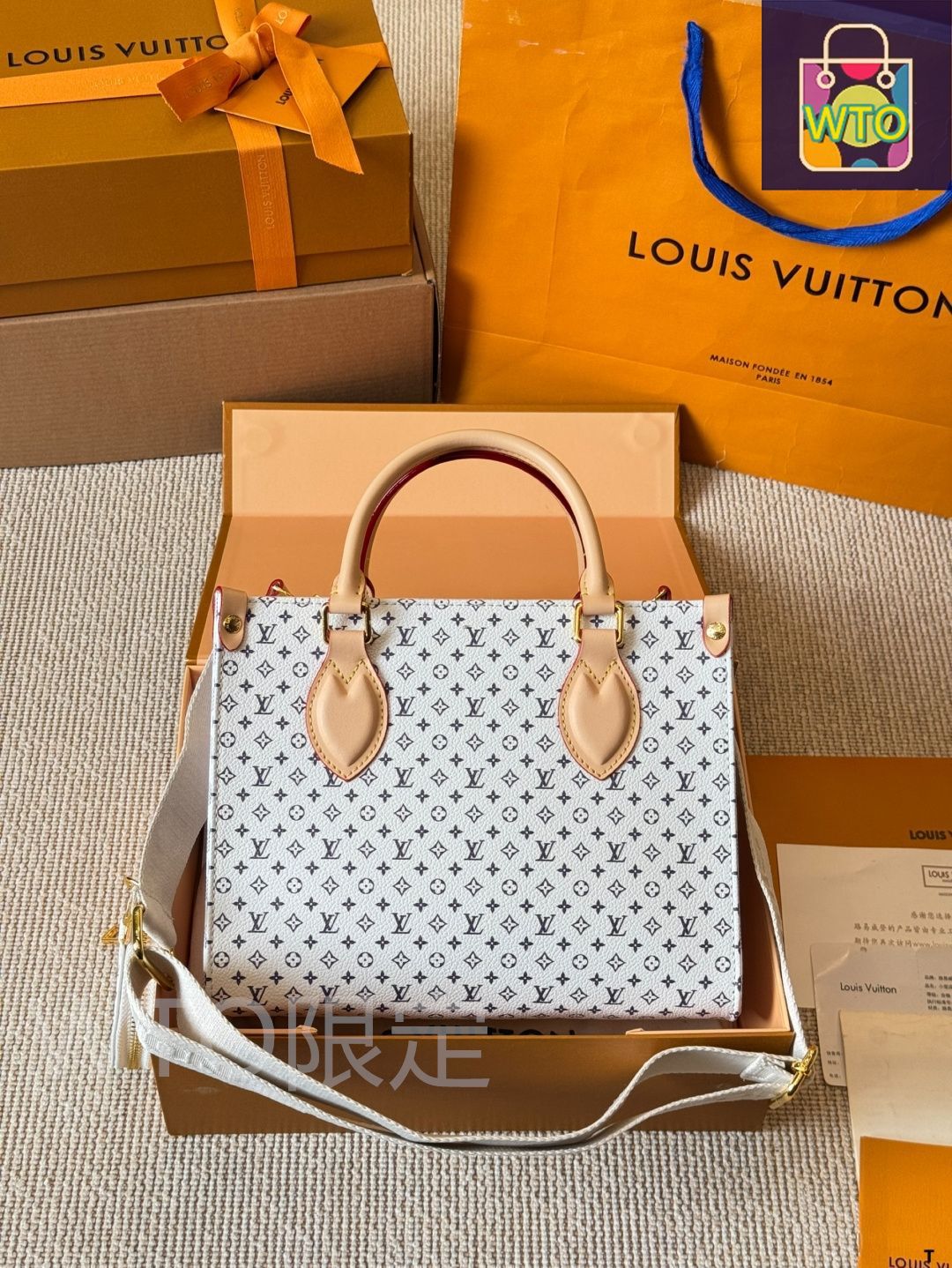 今日 LV Onthego 25cm プリントジャングルバッグ-WTO輸入4