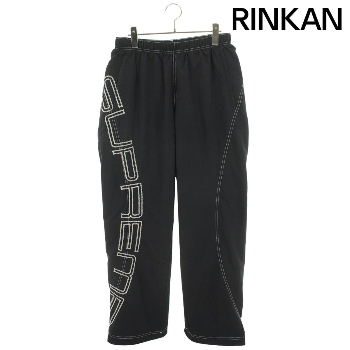 シュプリーム 25SS Spellout Embroidered Track Pant スペルアウトエンブロイダリートラックロングパンツ メンズ M
