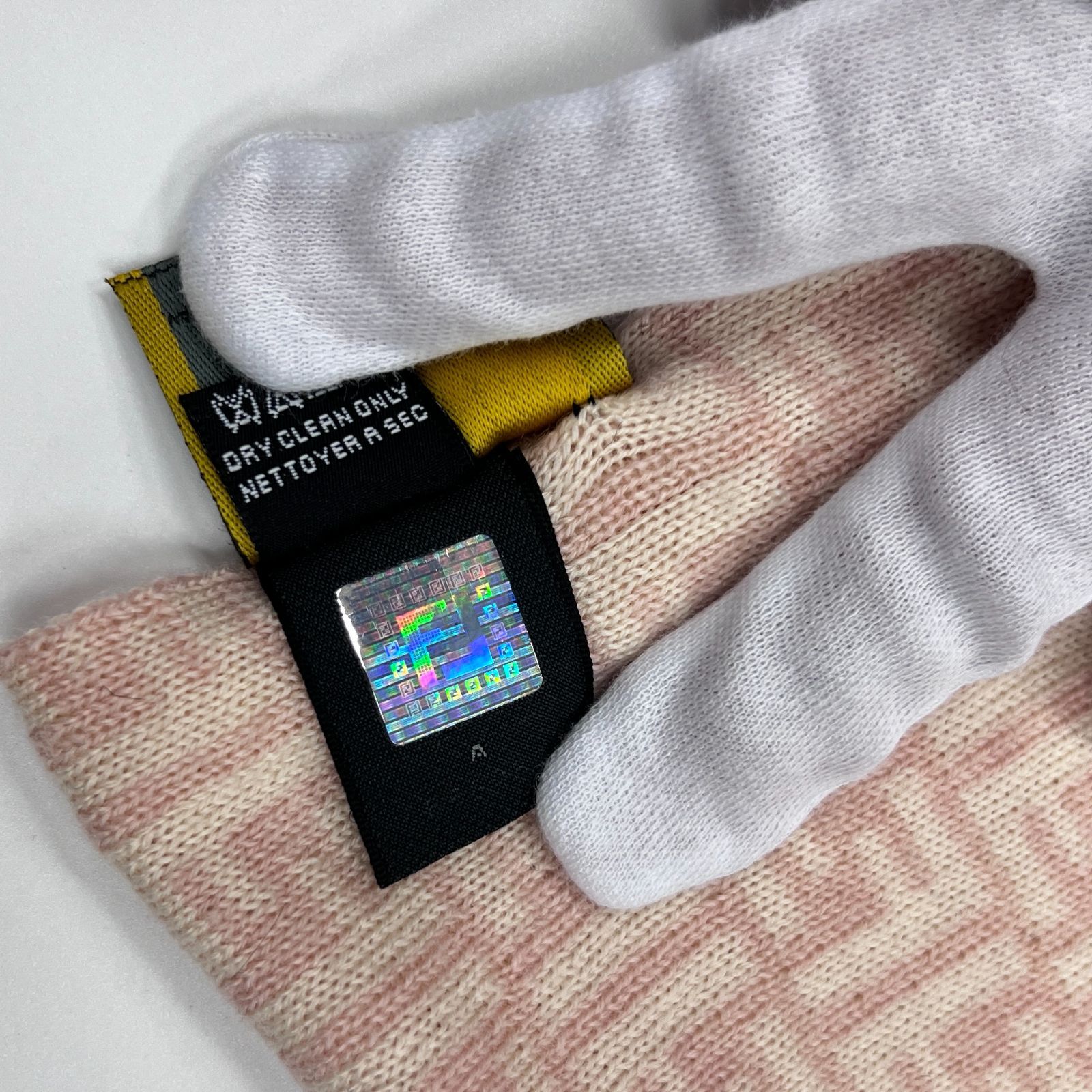 マフラー ピンク