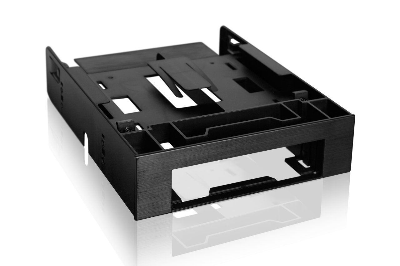 【在庫処分】ICYDOCK FLEX-FIT Trio 2.5 2台 + 3.51台 5 インチベイ マウント | MB343SP